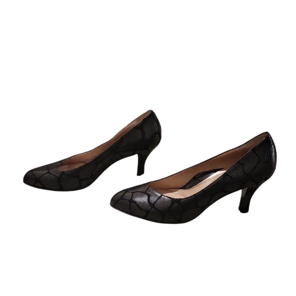 BeautiFeel Printed‎ Heels Black